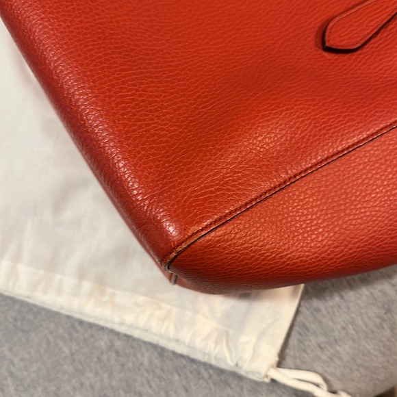 Gucci Swing Tote - Red Leather - Picture 12 of 13